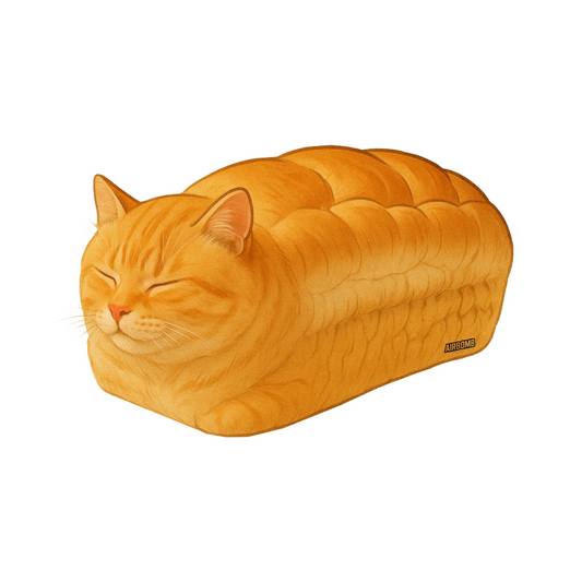 Vanilla Car Air Freshener - Cat Loaf Design