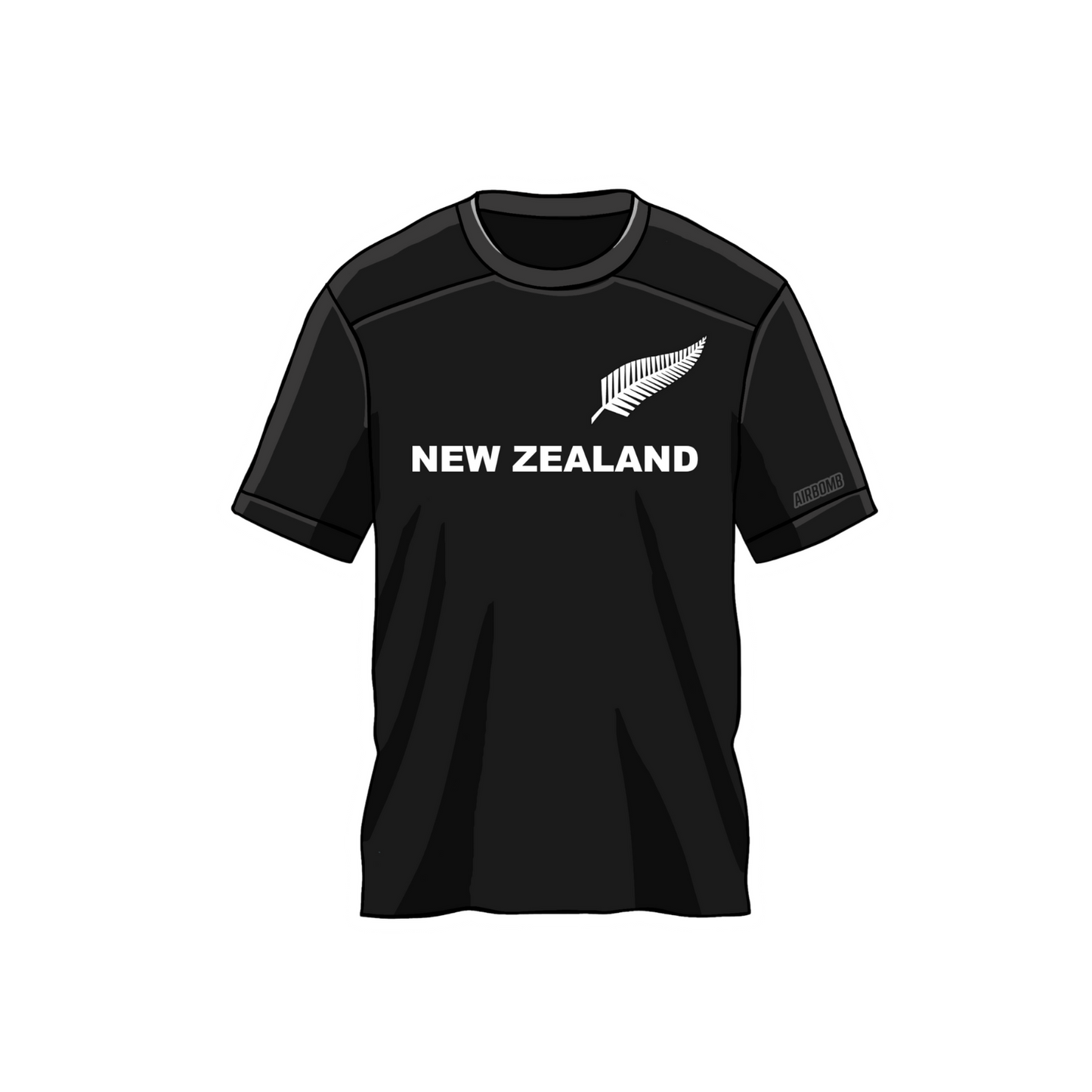 Vanilla Car Air Freshener - New Zealand Jersey Design