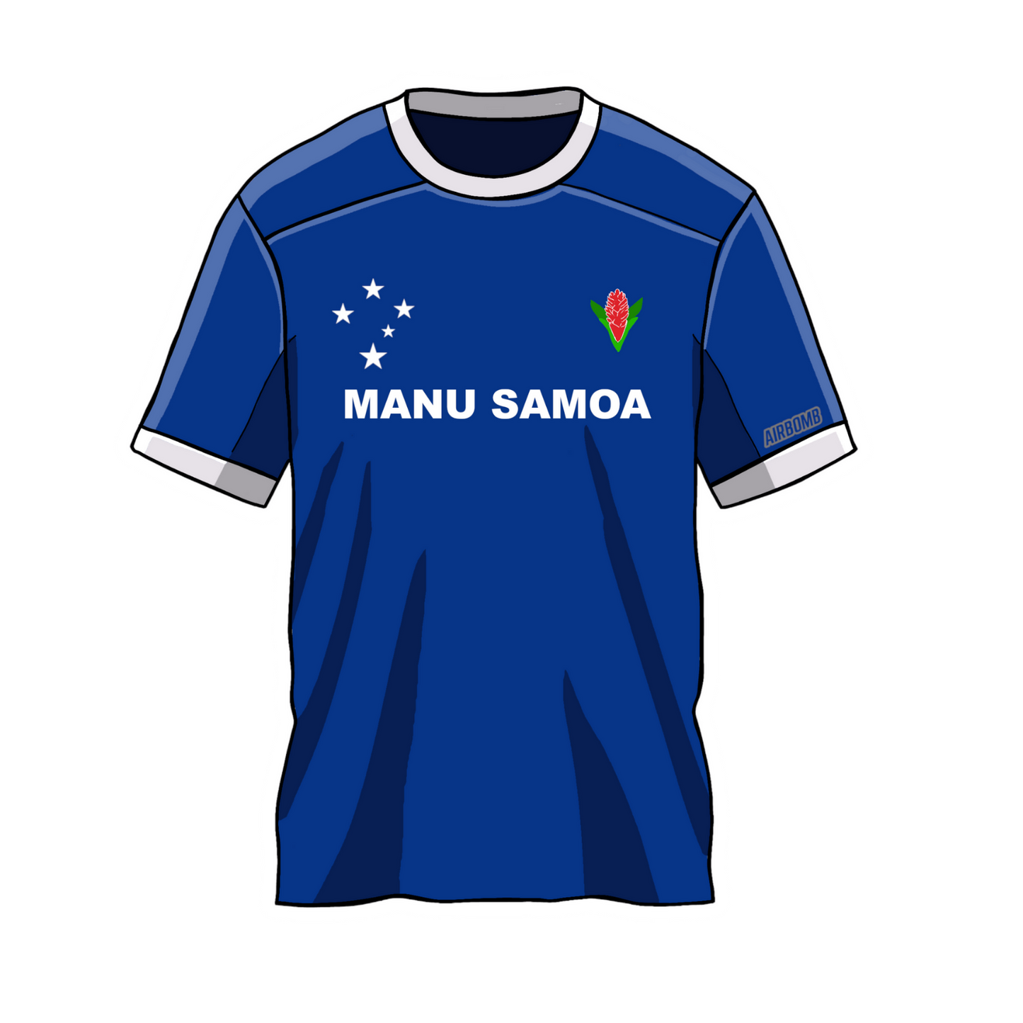 Forest Berry Car Air Freshener - Manu Samoan Jersey Design