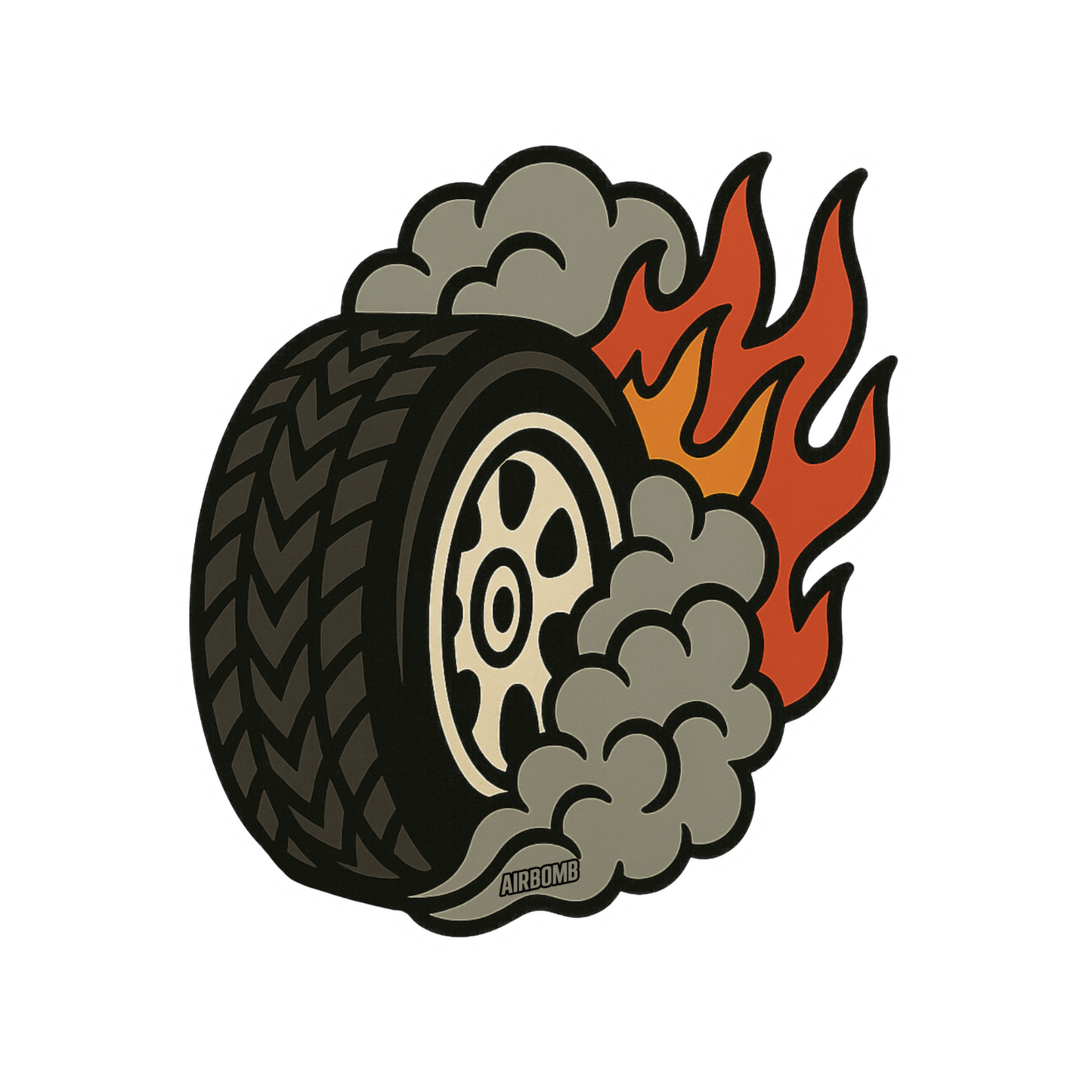 Forest Berry Car Air Freshener - Fire Tire Design