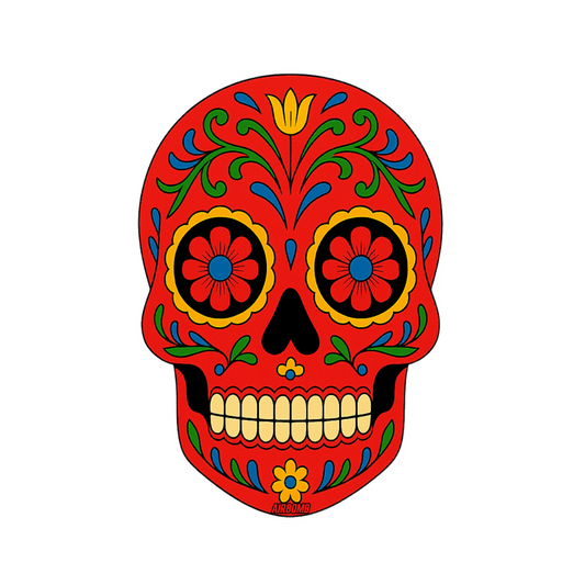 Red Mexican Mask